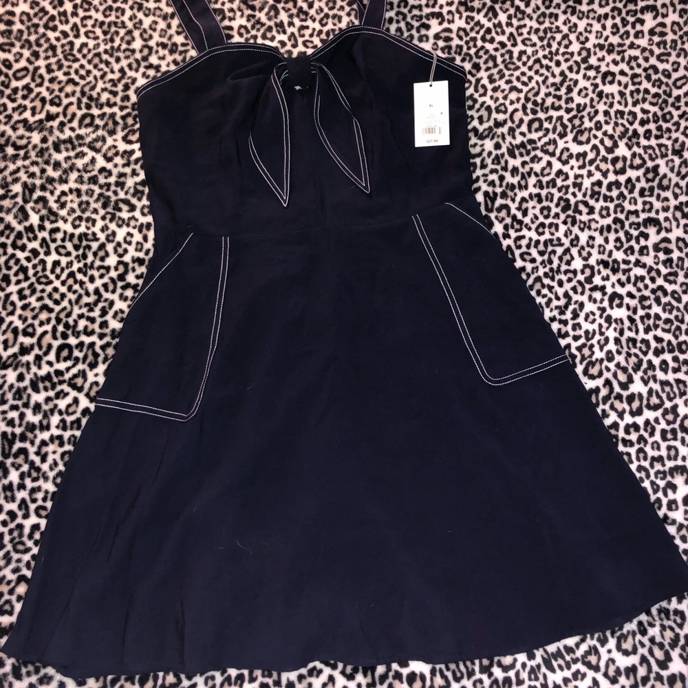 A New Day navy summer dress